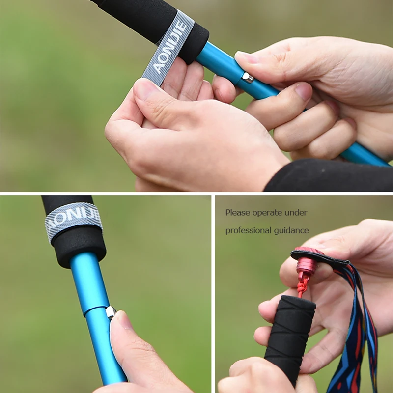 Складной светильник AONIJIE складной тростниковый зажим для пеших прогулок 2 шт. |