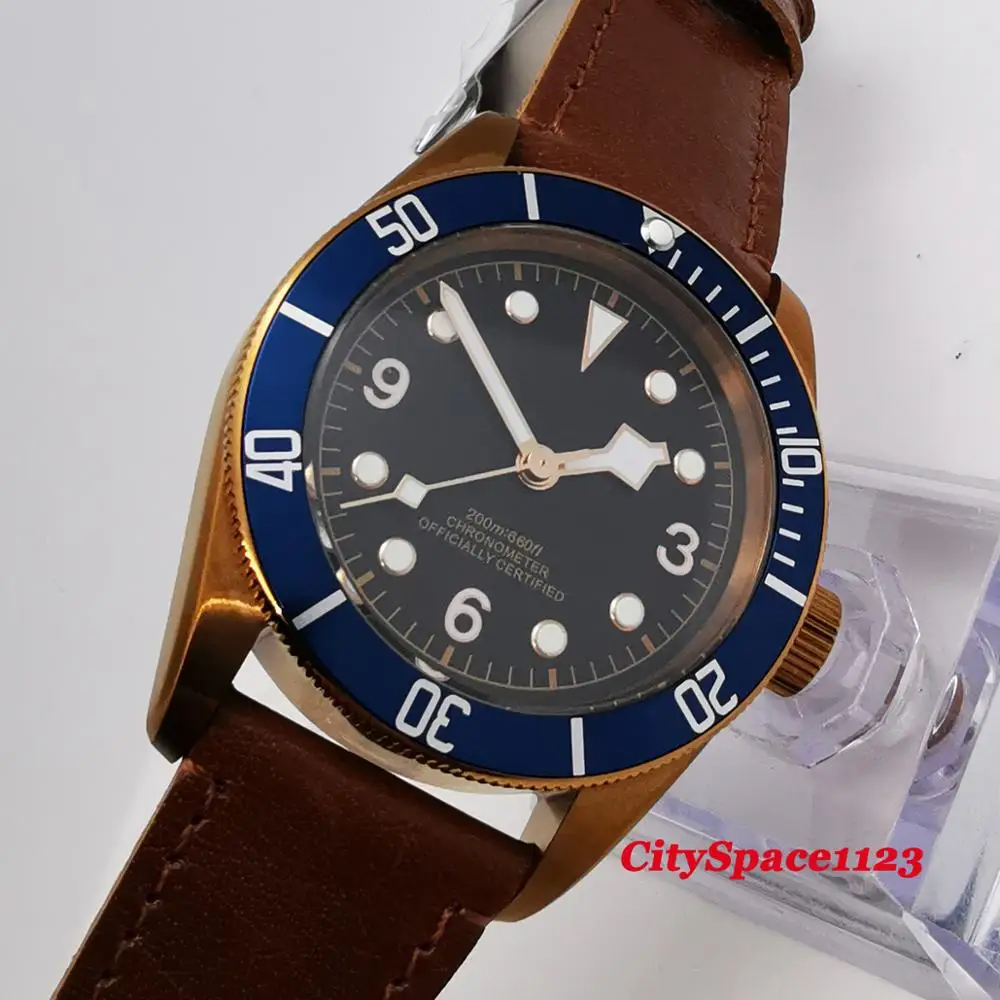 Новинка мужские часы с автоматическим механизмом 41 мм сапфировым стеклом и