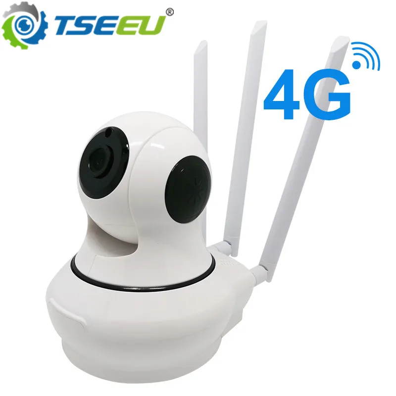 5MP 1080P 4G 3G sim-карта внутренняя панорамирование наклон Robot ip камера мобильный