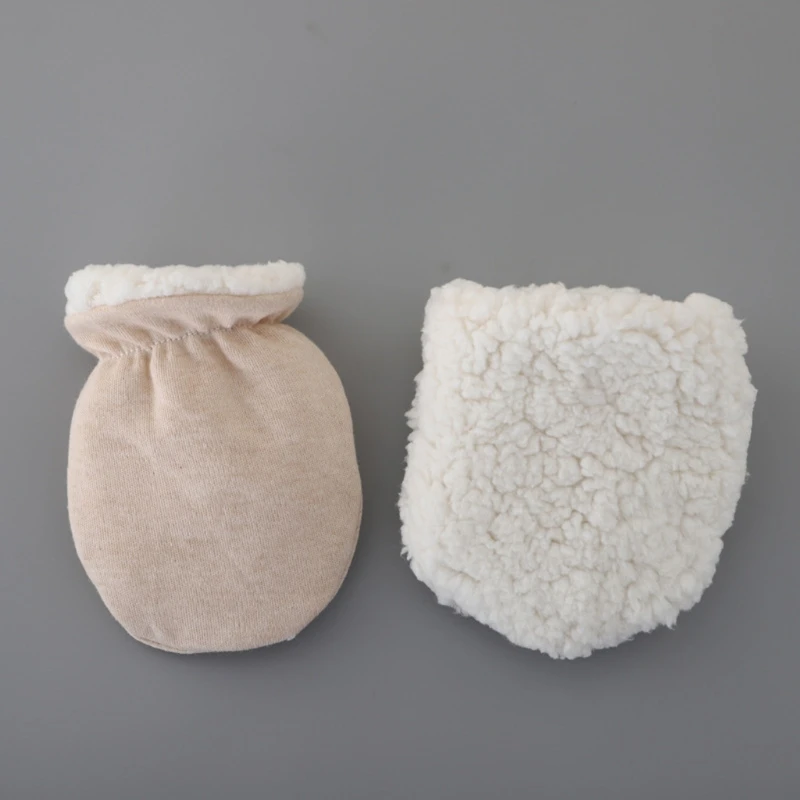 Baby Winter Gloves Thicken Warm Fleece Glove Anti-grab Anti Scrathing Mittens Baby Girls Baby Boys Winter Warm Mittens