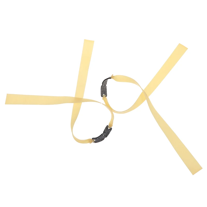 2 шт Открытый Рогатка Резиновая лента натуральный латекс катапульты плоские 1 0 мм