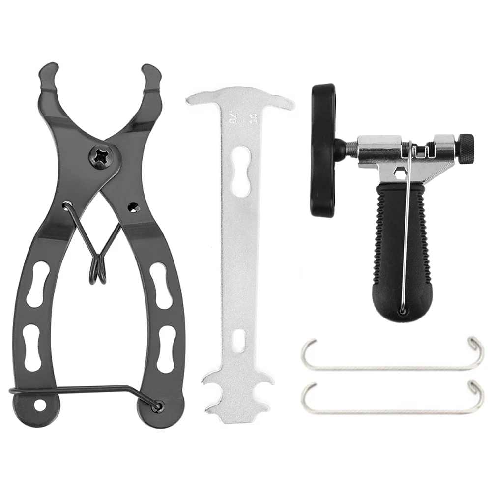 

Bicycle Chain Breaker Splitter Bike Hand Repair Removal Tool Pin Service Tool W/h Link Hook & Spare Breaker Splitter Cutter Tool