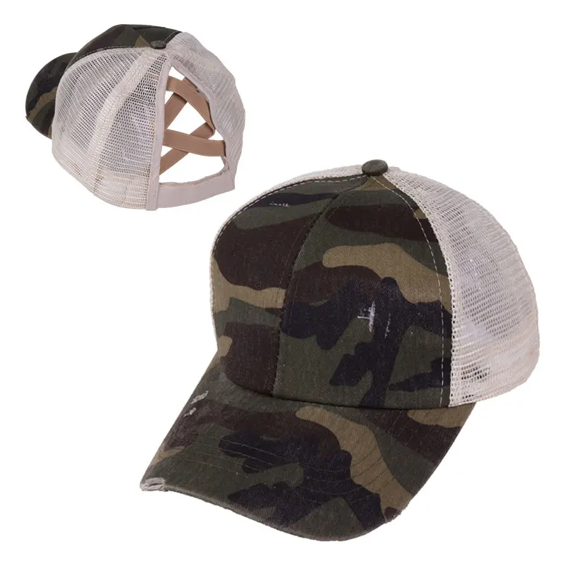 2020 летний модный конский хвостик бейсбольная кепка для женщин сетчатая Кепка