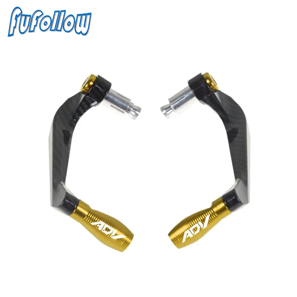 

Carbon Fiber For HONDA ADV150 ADV 150 2019 2020 7/8" 22mm Motorcycle Handlebar Grips Guard Brake Clutch Levers Guard Protector