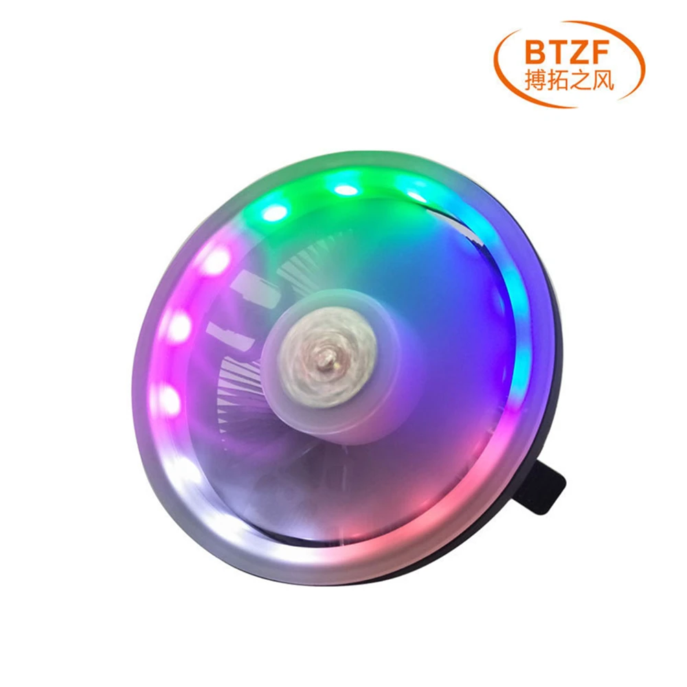 Кулер для процессора Led 3Pin теплоотвод AMD Intel тихий вентилятор охлаждения