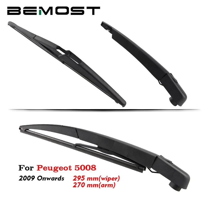 

BEMOST Auto Car Rear Windshield Wiper Arm Blades Rubber For Peugeot 5008 295MM 2009 2010 2011 2012 2013 2014 2015 2016 2017 2018