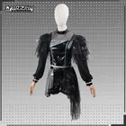 COSLEE LoveLive Sunshine GK рок-группа Guilty Kiss 2-й концерт Рико охара Мари йошико косплей костюм черная униформа для вечевечерние