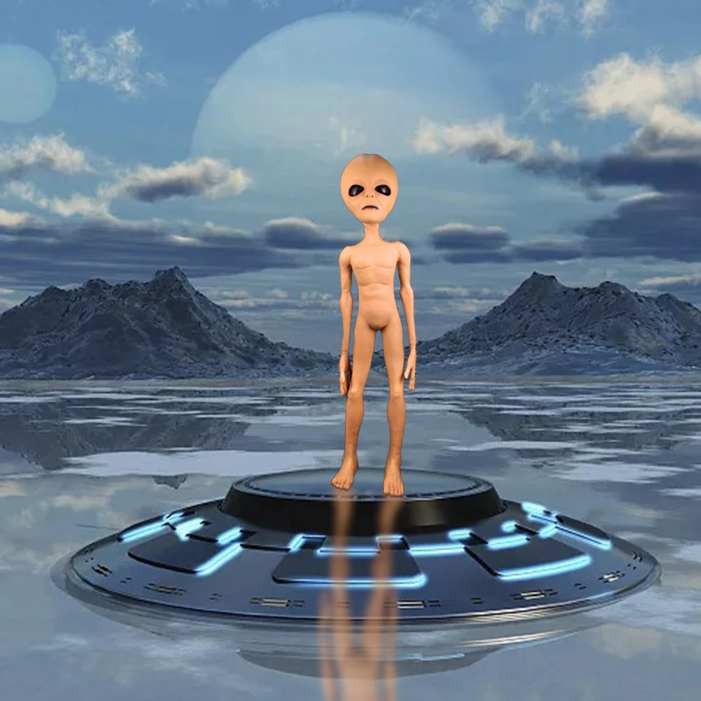 Космаск инопланетянин латексный реквизит в натуральную величину НЛО росквелл