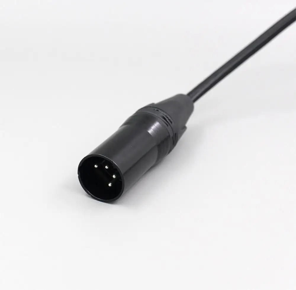 LN006077 XLR сбалансированный тканевый OD 5 мм OCC чистый посеребренный кабель для наушников для Audeze LCD-3 LCD3 LCD-2 LCD2 g