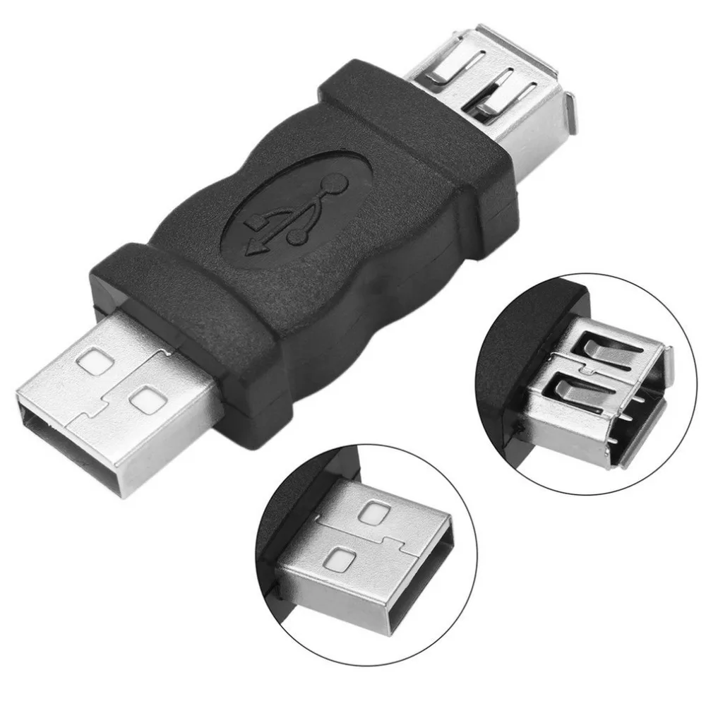 

New Firewire IEEE 1394 6 Pin Female to USB 2.0 Type A Male Adaptor Adapter Cameras MP3 Player Mobile Phones PDAs Black Dropship