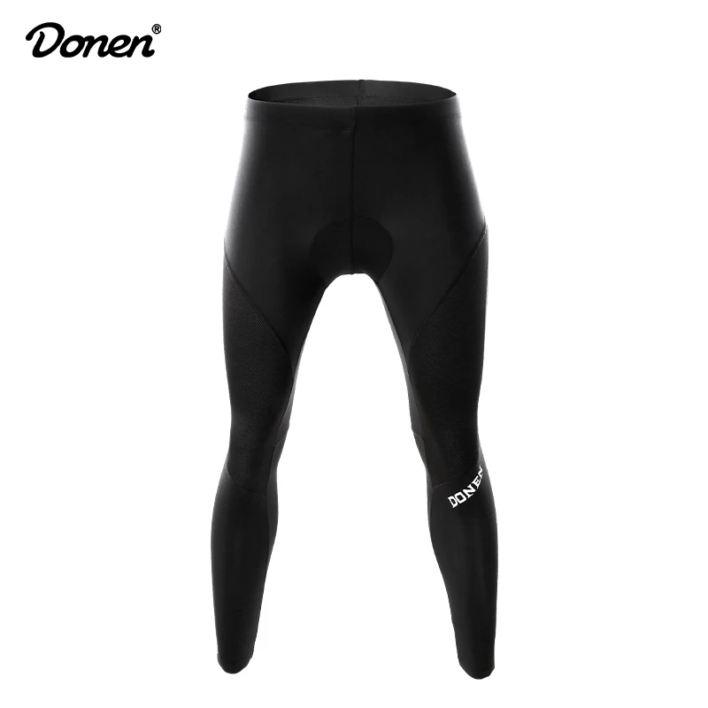 Длинные штаны для велоспорта DONEN зимние Coolmax 3D гелевые велосипедные колготки Ciclismo