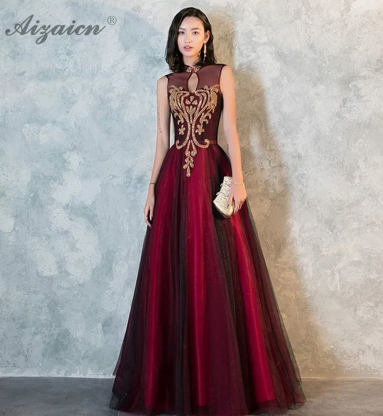 Роскошное китайское вечернее платье длинное Cheongsam зеленое свадебное Qipao Восточный Стиль Вечерние платья Восточно-китайское платье Qi Pao