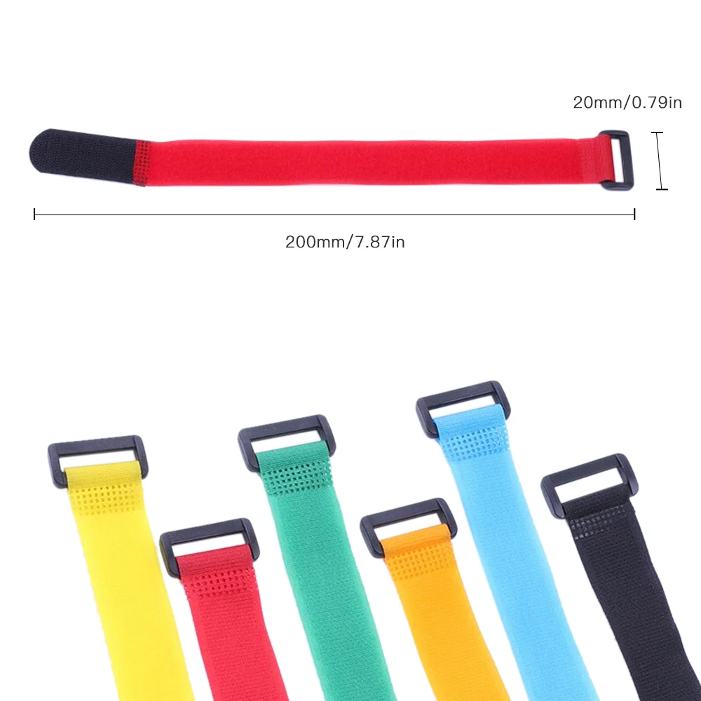 10 шт многоразовые нейлоновые поясной упор для удочки держатель ремень застежка