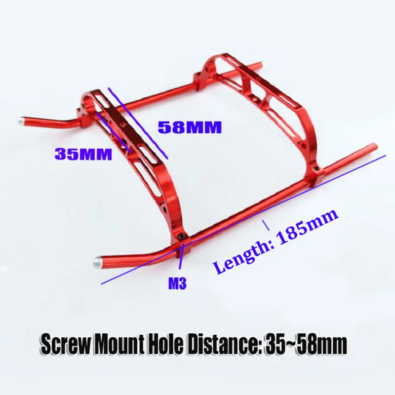 металлический шасси rc вертол