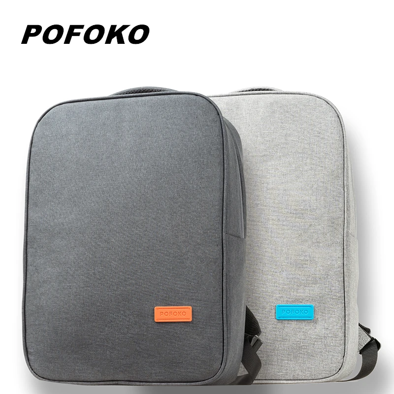Новинка 2021 сумка для ноутбука POFOKO 14 15 4 1 дюймов чехол деловой рюкзак ранец офисный