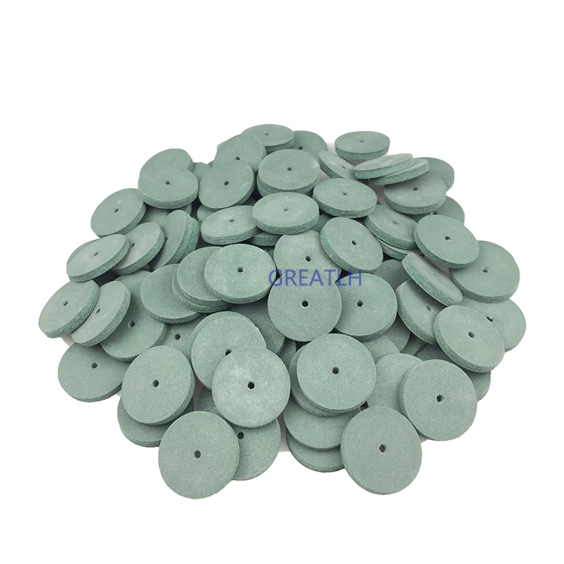 100 шт. встроенные полировальные диски для стоматологических принадлежностей|silicon