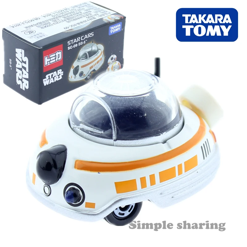 Takara Tomy Tomica Звездные войны SC09 Disney Cars модель космического корабля Kit литые детские