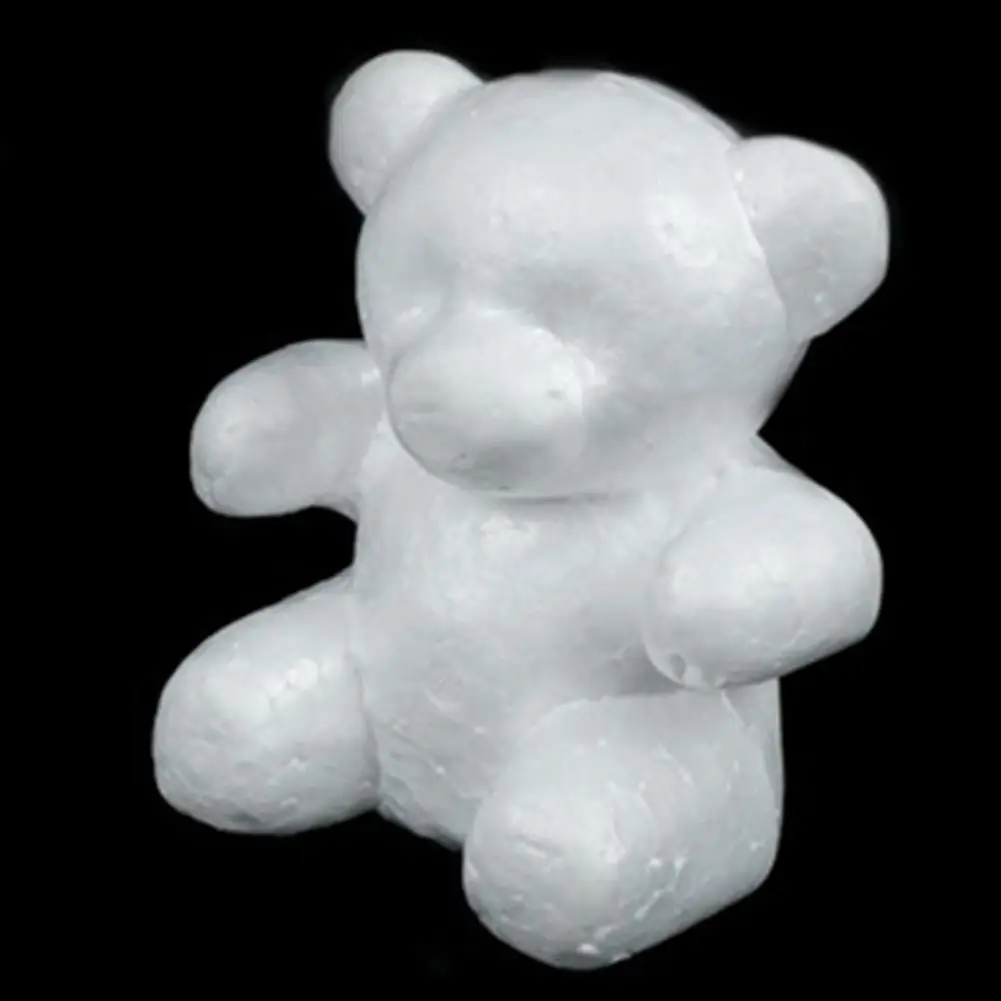 

Моделирование медведя из пенопласта 20/15 см, поделка «сделай сам», украшение для Дня Святого Валентина вечерние товары для подарка