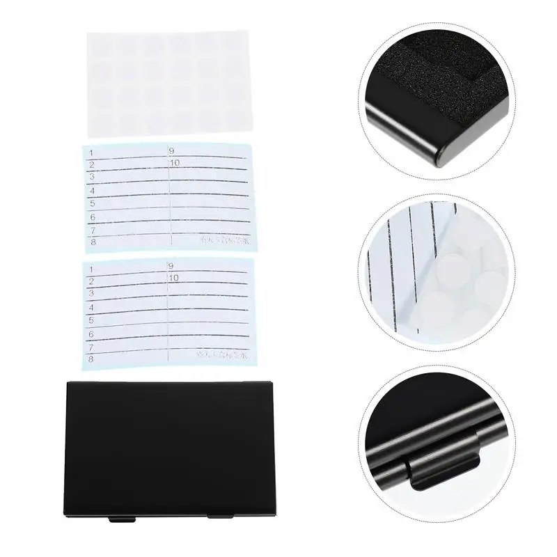 

24-slot TF Card Storage Case Aluminum Alloy Portable Anti-static Card Holder