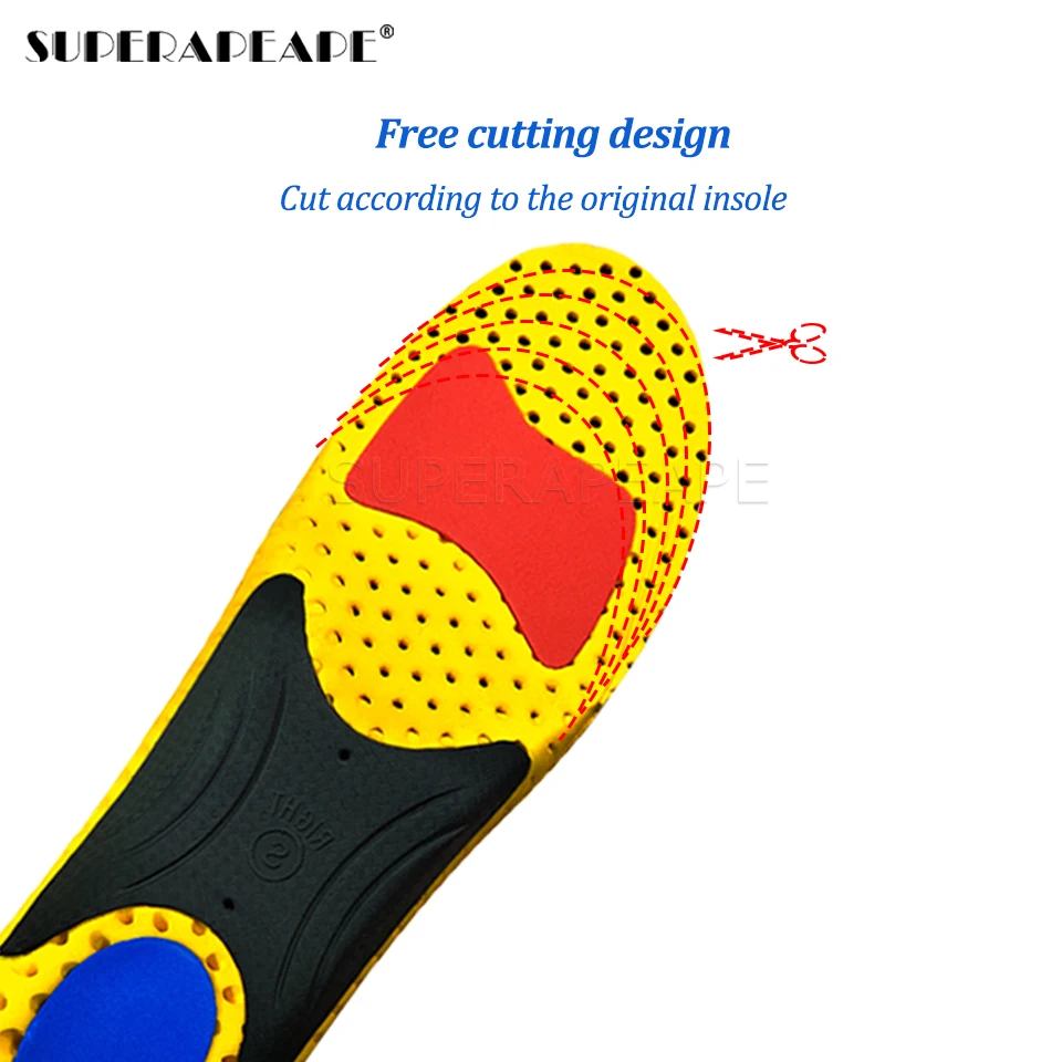 EVA Sport Orthotic Insoles Arch Support Orthopedic Insoles for Shoes O/X Leg Shoe Pad Foot Pain Relief Sole for Shoes