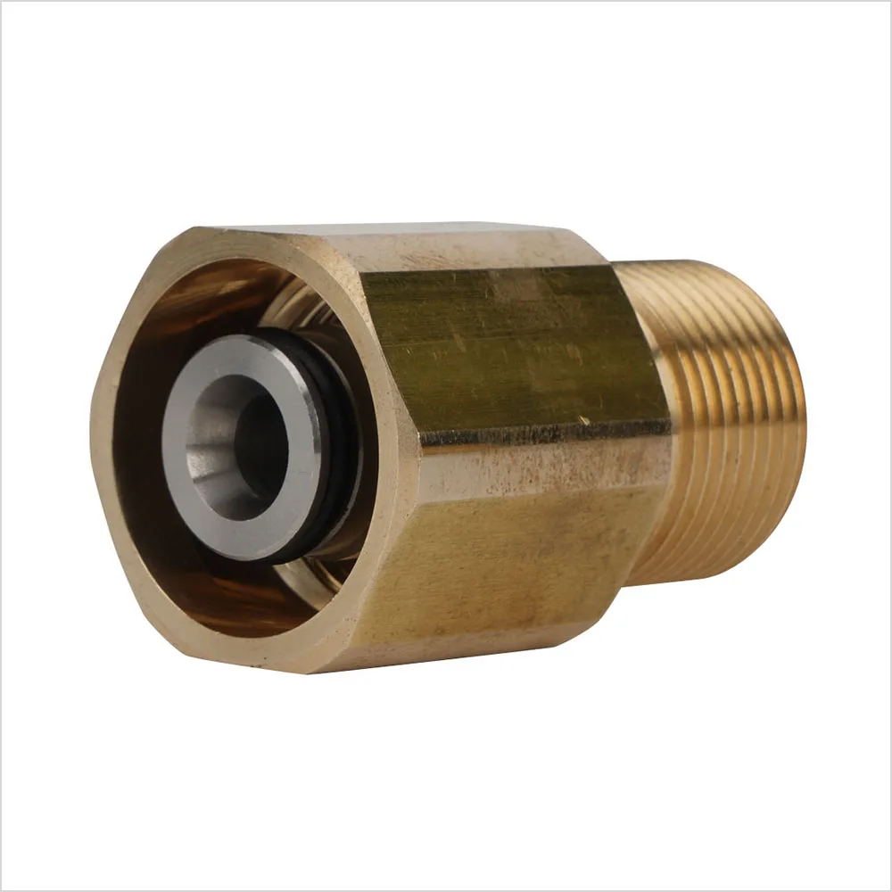 Адаптер для стиральной машины для насадки Easy Lock Female-M22* 1,5 14 мм со вставкой из нержавеющей стали(такой же, как и