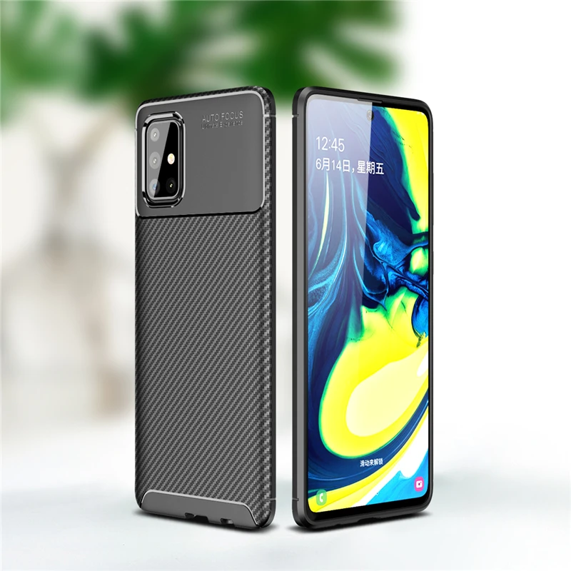 Чехол для Samsung Galaxy A71 силиконовый чехол в деловом стиле задняя крышка телефона