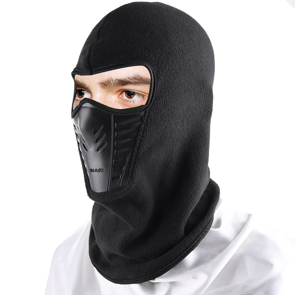 Zacro 59 см Лыжная маска для велоспорта спортивная зимняя лица термальная Флисовая