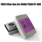 Фильтрующий картридж 7093CN, 2 шт.1 пара, Сменный фильтр-бокс для маски серии 60007500FF-40, аксессуары для распыления красок