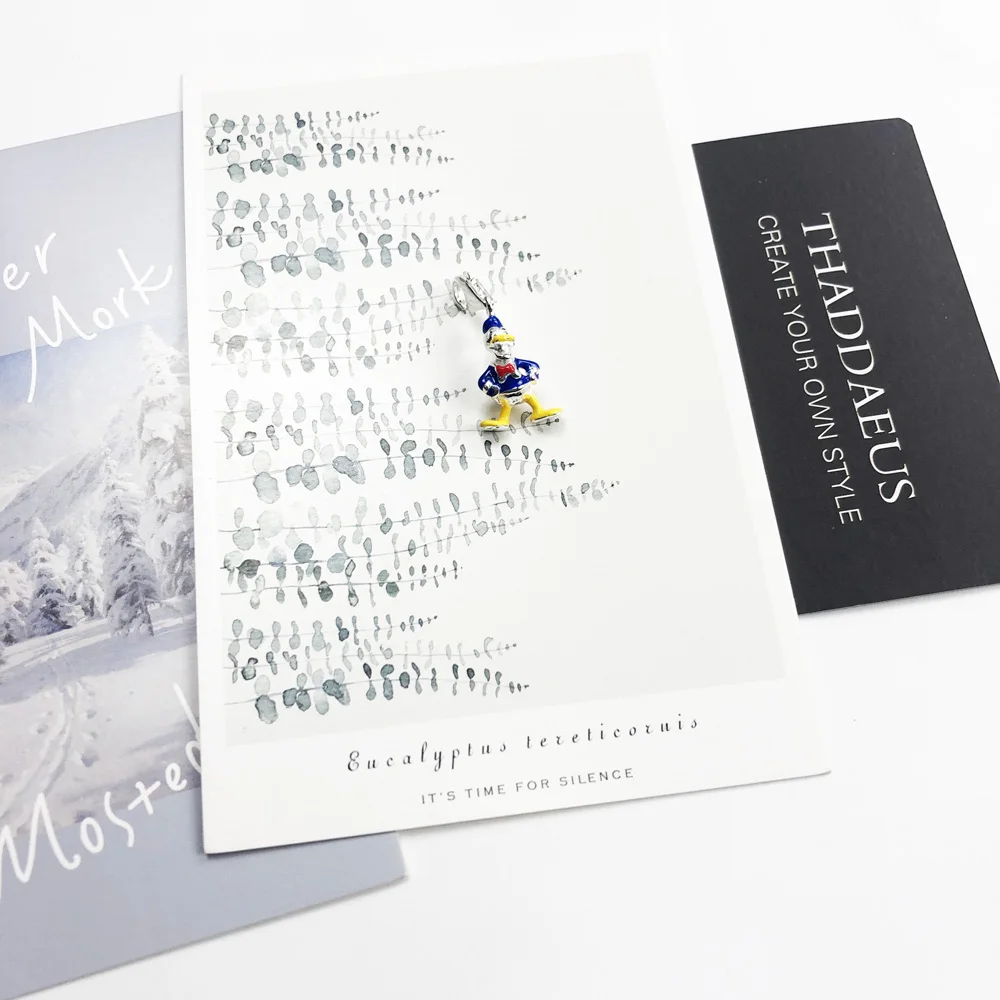 Очаровательная кукла Синяя Утка Клубная бижутерия в стиле Томаса для мужчин и