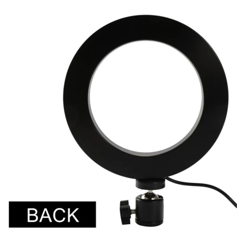 Светодиодный кольцевой светильник для селфи фотосъемки со штативом с