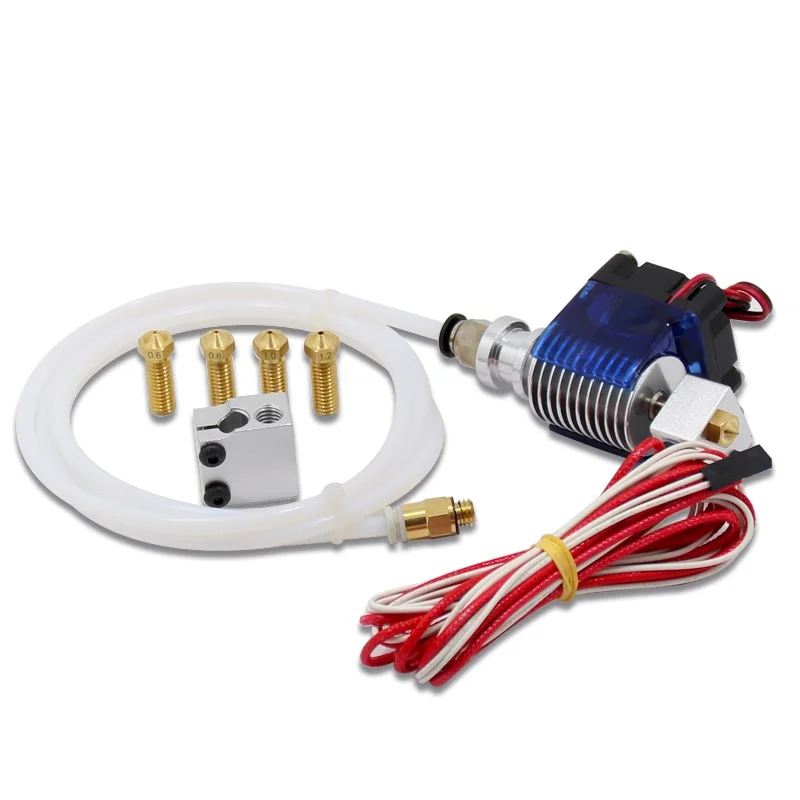 RAMPS 3D принтер J-head Hotend с одним охлаждающим вентилятором ED3 V6 экструдер КОМПЛЕКТ 0 2/0