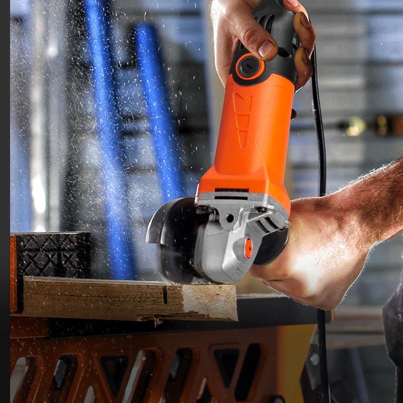 Угловая шлифовальная машина LOMVUM 1300 Вт с переменной скоростью для резки металла и