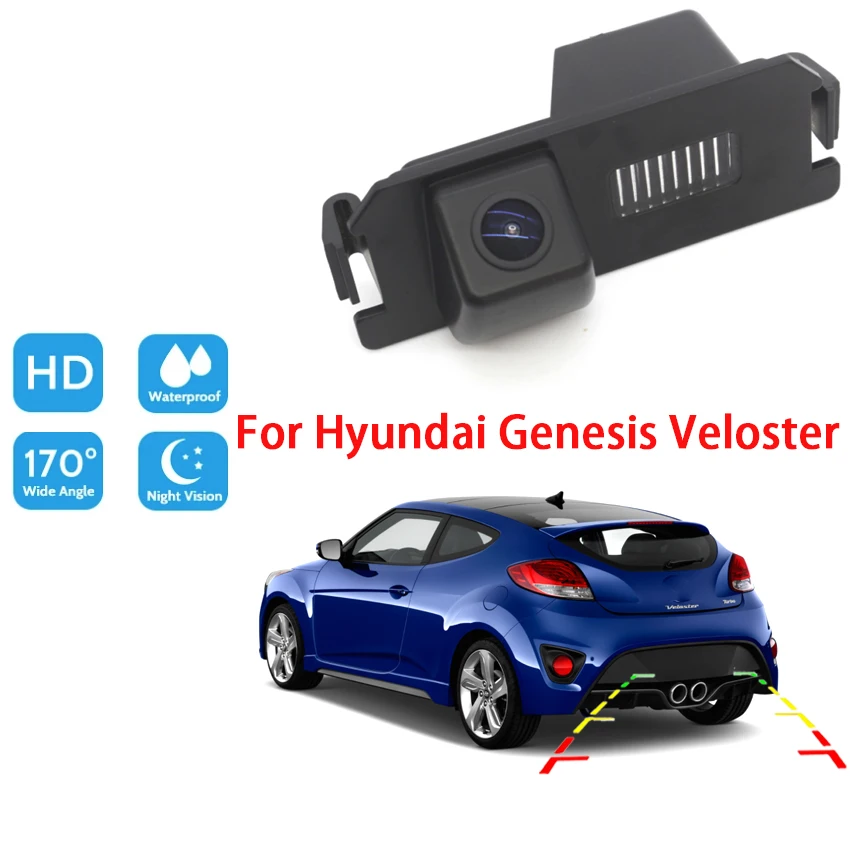 

HD CCD Автомобильная камера заднего вида для Hyundai Genesis Veloster ночное видение Водонепроницаемая камера заднего вида для парковки высокого качест...