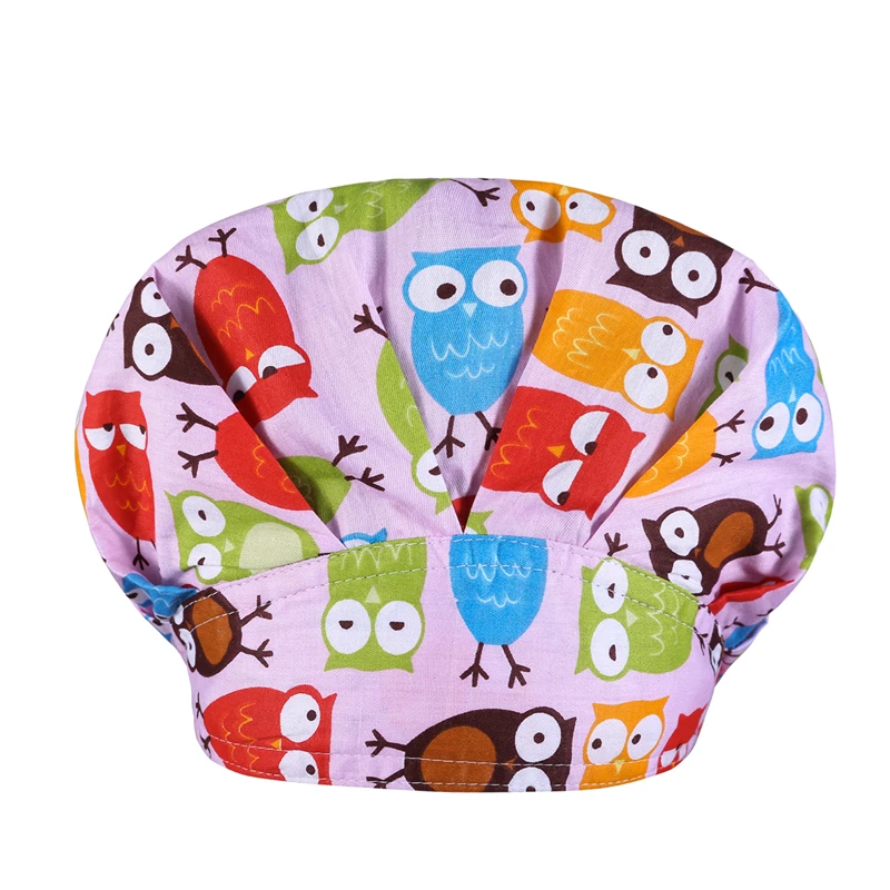 2020 скраб-кепки женские хлопковые лабораторные докторские шапки с принтом