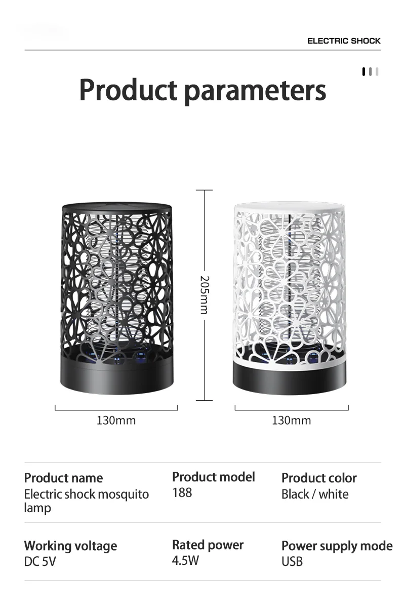 

USB Electric Mosquito Killer Household Mosquito Killer Physical Mosquito Killer Mute Indoor Baby Pregnant Women Mosquito Killer