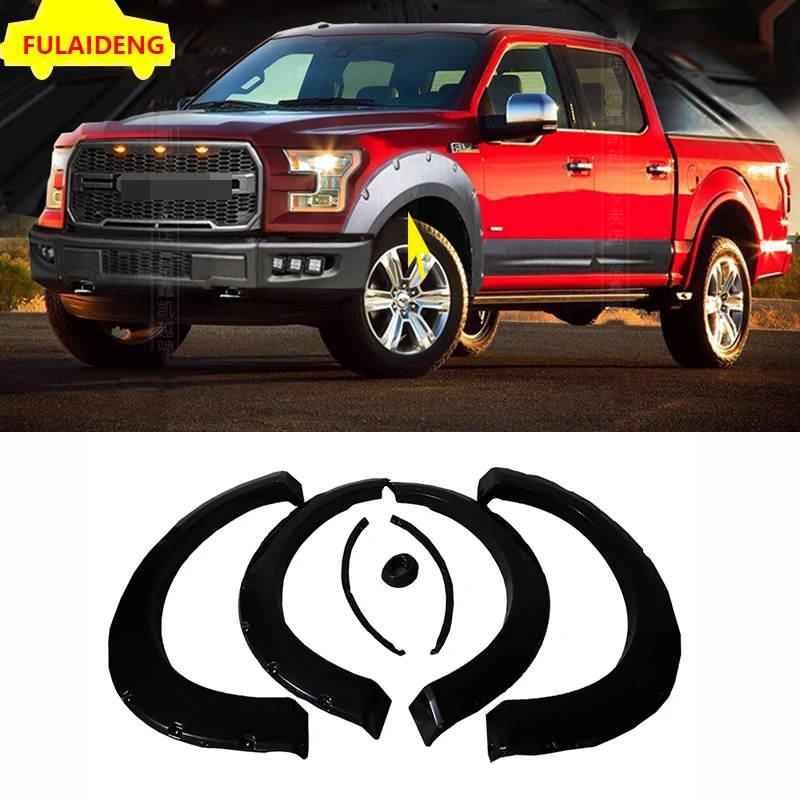 Для Ford F150 2015 2018 накладка на колесо крыло с карманными заклепками стиль