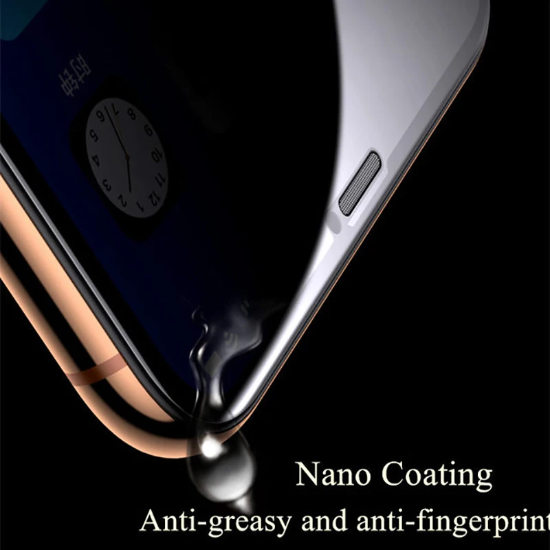 Anti Dust Proof Mesh Tempered Glass Film Cover for iPhone 11 12 Pro Max X XS XR 8 Plus Screen Protector Mesh for iPhone 13 Mini