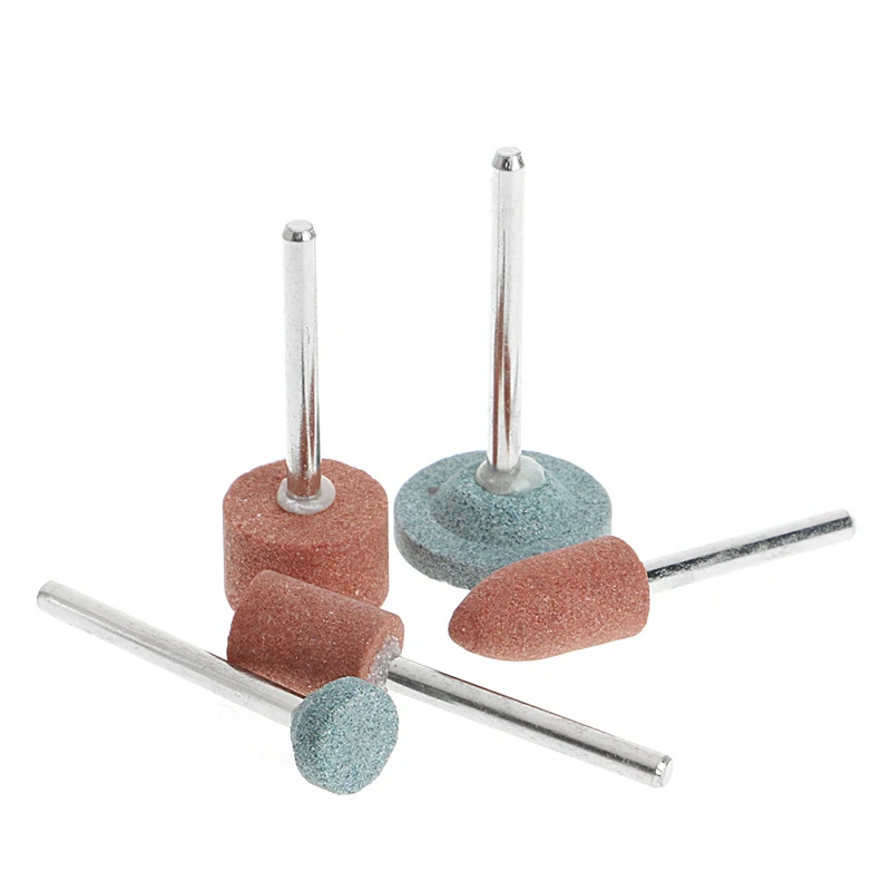

5Pcs 3mm Shank Wheel Head Grinding Polishing Electric Grinder Power Tool