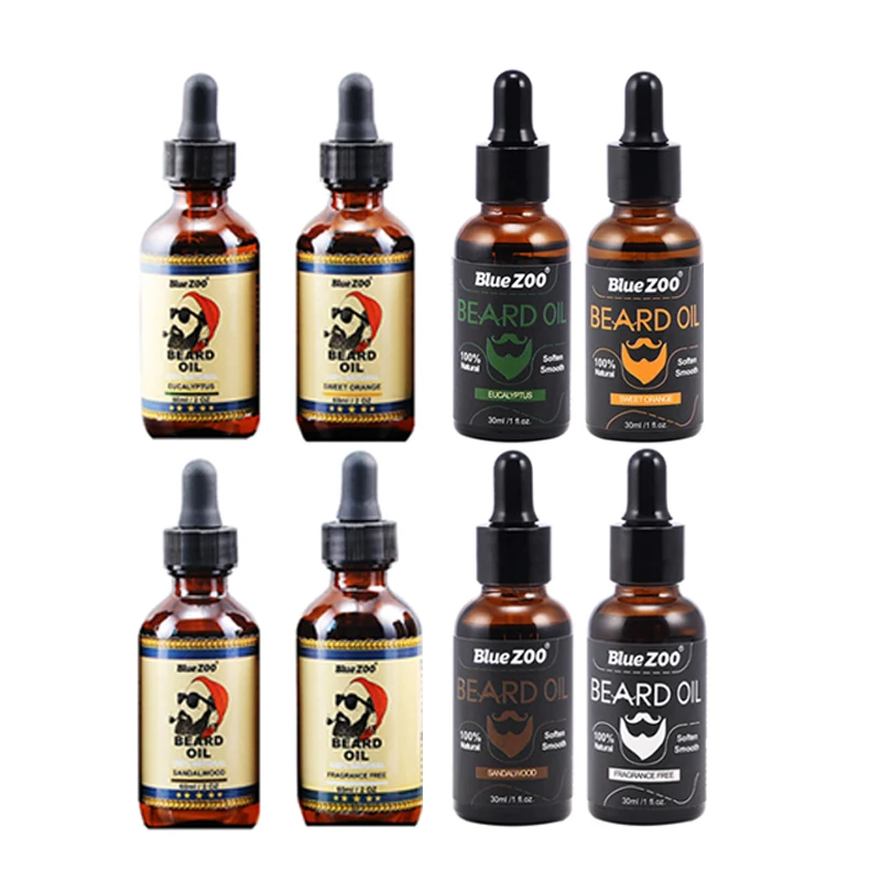 

8PCS Beard Care Oil Nourishing Smoothing Beard Growth Moustache Beard Serum Essence Oil