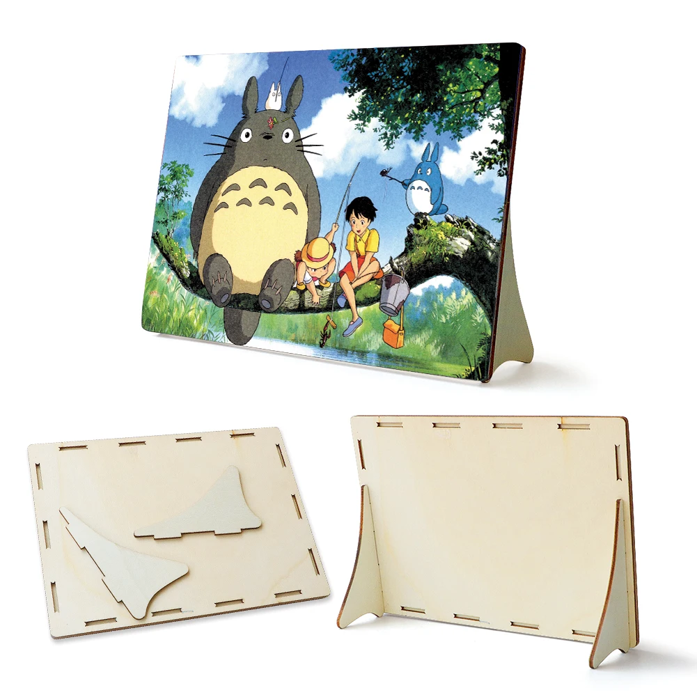 Puzle de dibujos animados para ni&ntilde;os y adultos, juguete de rompecabezas de Totoro, regalo de cumplea&ntilde;os, 2021-2