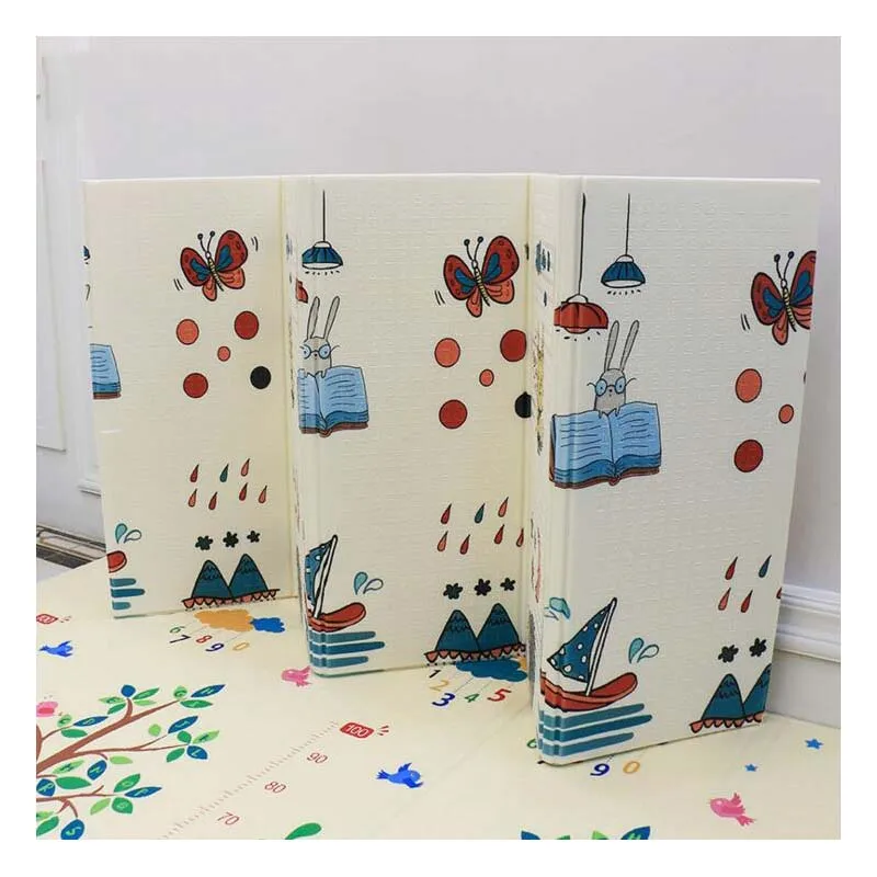 200*180 см детский коврик для ползания утолщенный игровой гостиной дома складной