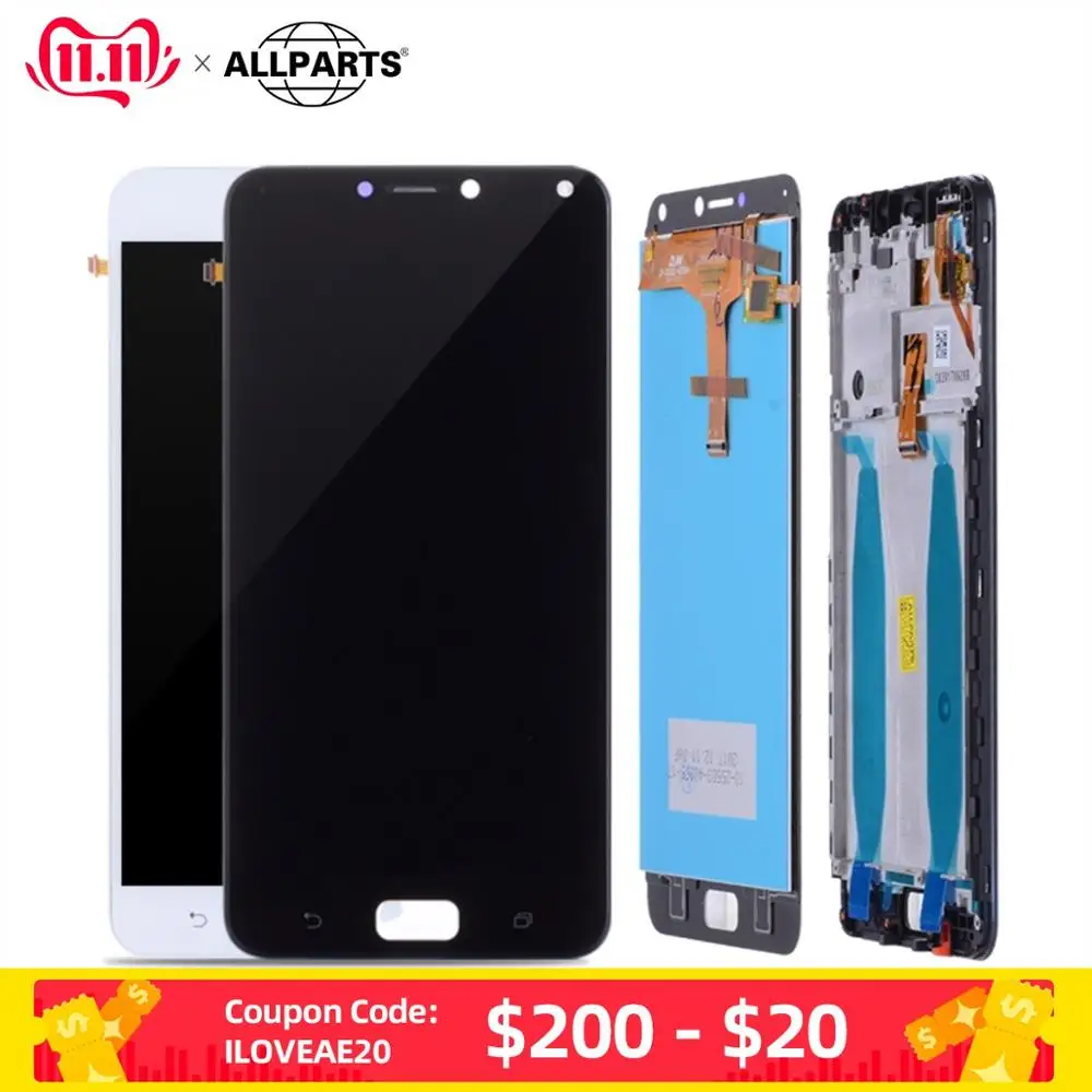 Дисплей для Asus Zenfone 4 Max ZC554KL X001D LCD в сборе с тачскрином на рамке Оригинал 5.5''