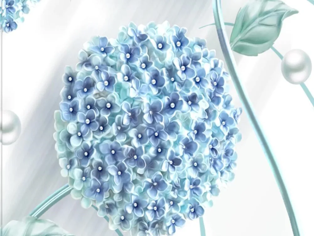 Milofi пользовательские большие обои трехмерный Одуванчик скандинавский фон