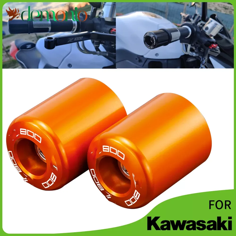 

Z 800 Motorcycle Accessories Handlebar Grips Handle Bar Ends Cover For Kawasaki Z800 E version 2013 2014 2015 2016 2017 2018