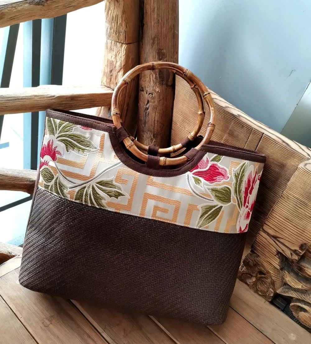 

Female bag 2021 new ice rattan woven handbag personality cute rattan bag straw woven bag woven female bag leisure bag