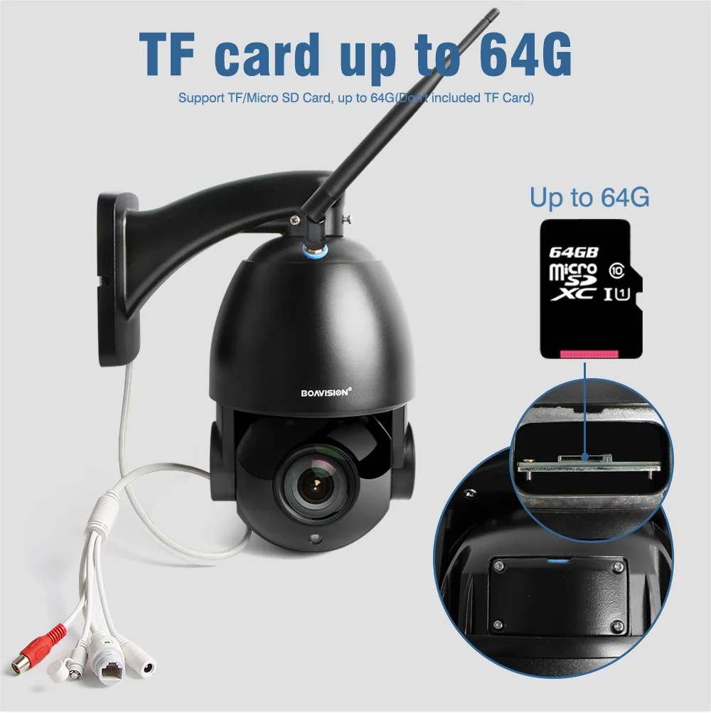 HD 1080P wifi PTZ купольная IP камера Открытый 20X оптический зум Беспроводная CCTV камера двухсторонняя аудио с динамиком Камера Безопасности s CamHi