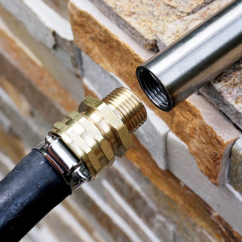 Фитинги для садового шланга из твердого алюминиевого сплава переходник