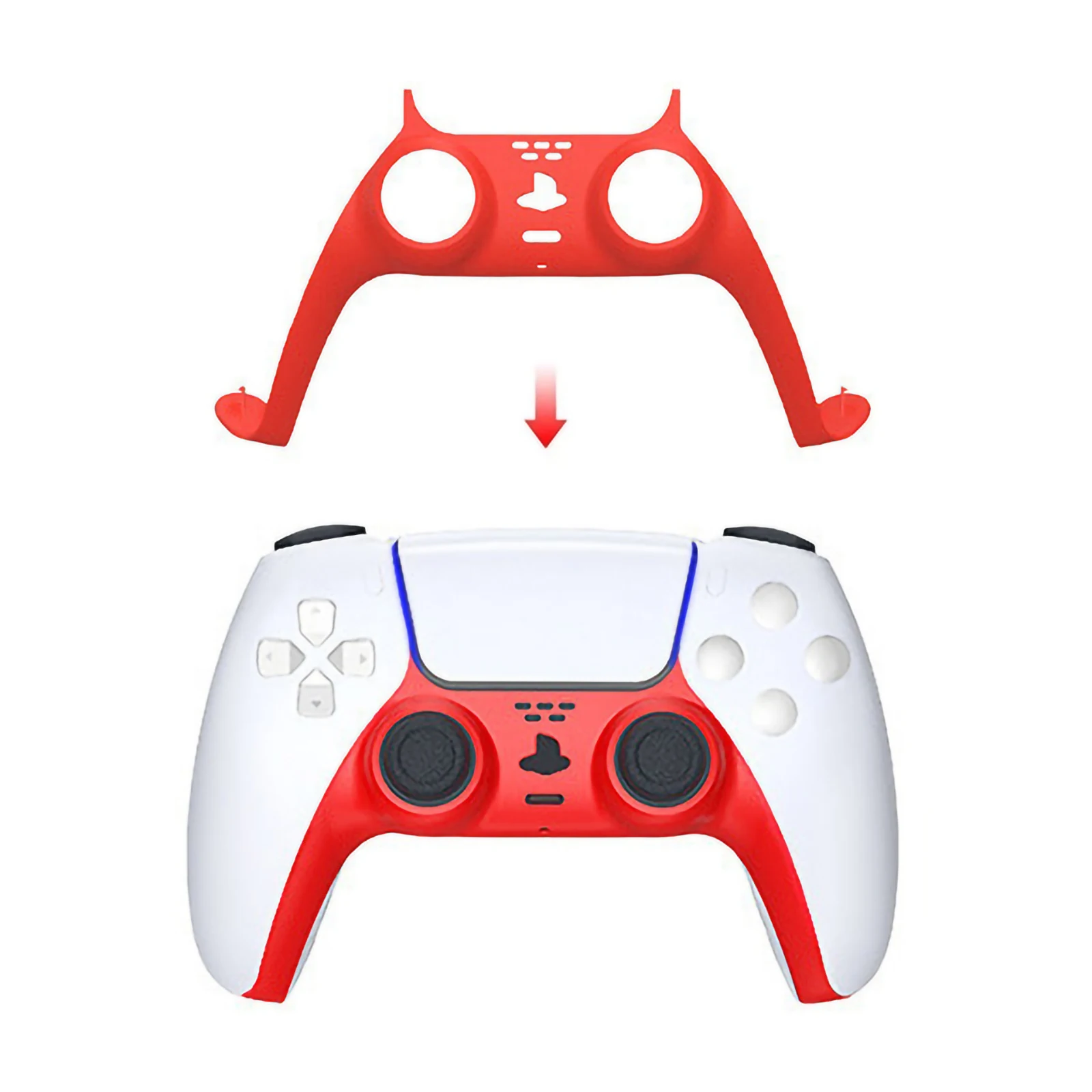 

Gamepad Non-Slip Protective Shell For SONYPlaystations PS5 Controller Cover Skin Protection Case For PS5 Gamepad Controle