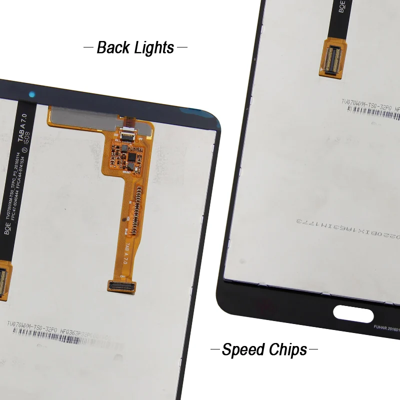 ЖК дисплей для SAMSUNG Galaxy T280 T285 LCD сенсорный экран с рамкой Сань Син Tab A 7 0 2016 SM