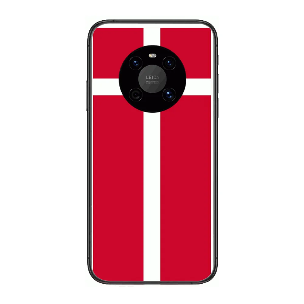 

National Flag Patriotism Phone Case For Huawei mate 30 10 20 40 Lite Smart Z Pro Black Etui 3D Coque Painting Hoesjes case